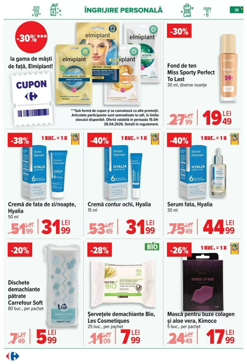 Catalogul cu oferte Carrefour valabil de la 15.04.2026 - Pagina 39.