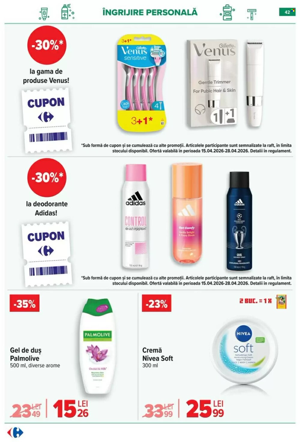 Catalogul cu oferte Carrefour valabil de la 15.04.2026 - Pagina 43.
