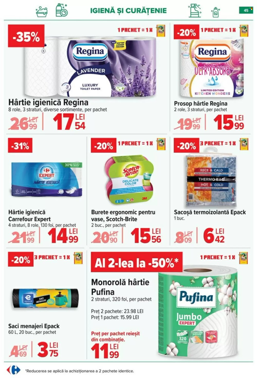 Catalogul cu oferte Carrefour valabil de la 15.04.2026 - Pagina 46.