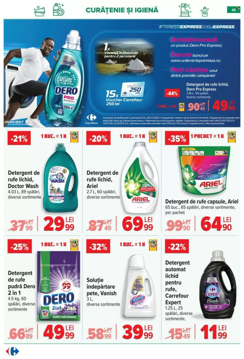 Catalogul cu oferte Carrefour valabil de la 15.04.2026 - Pagina 47.