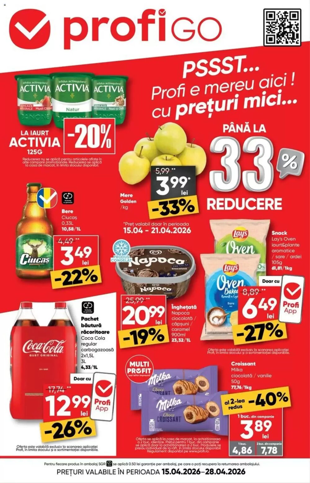 Catalogul cu oferte PROFI valabil de la 15.04.2026 - Pagina 1.