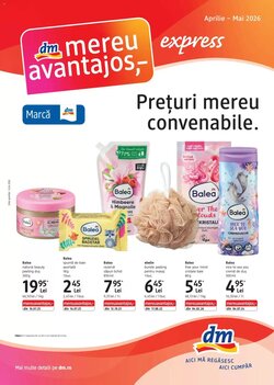 Catalogul cu oferte DM valabil de la 15.04.2026