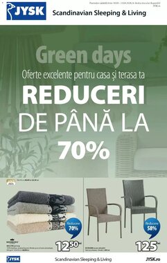 Catalogul cu oferte JYSK valabil de la 15.04.2026