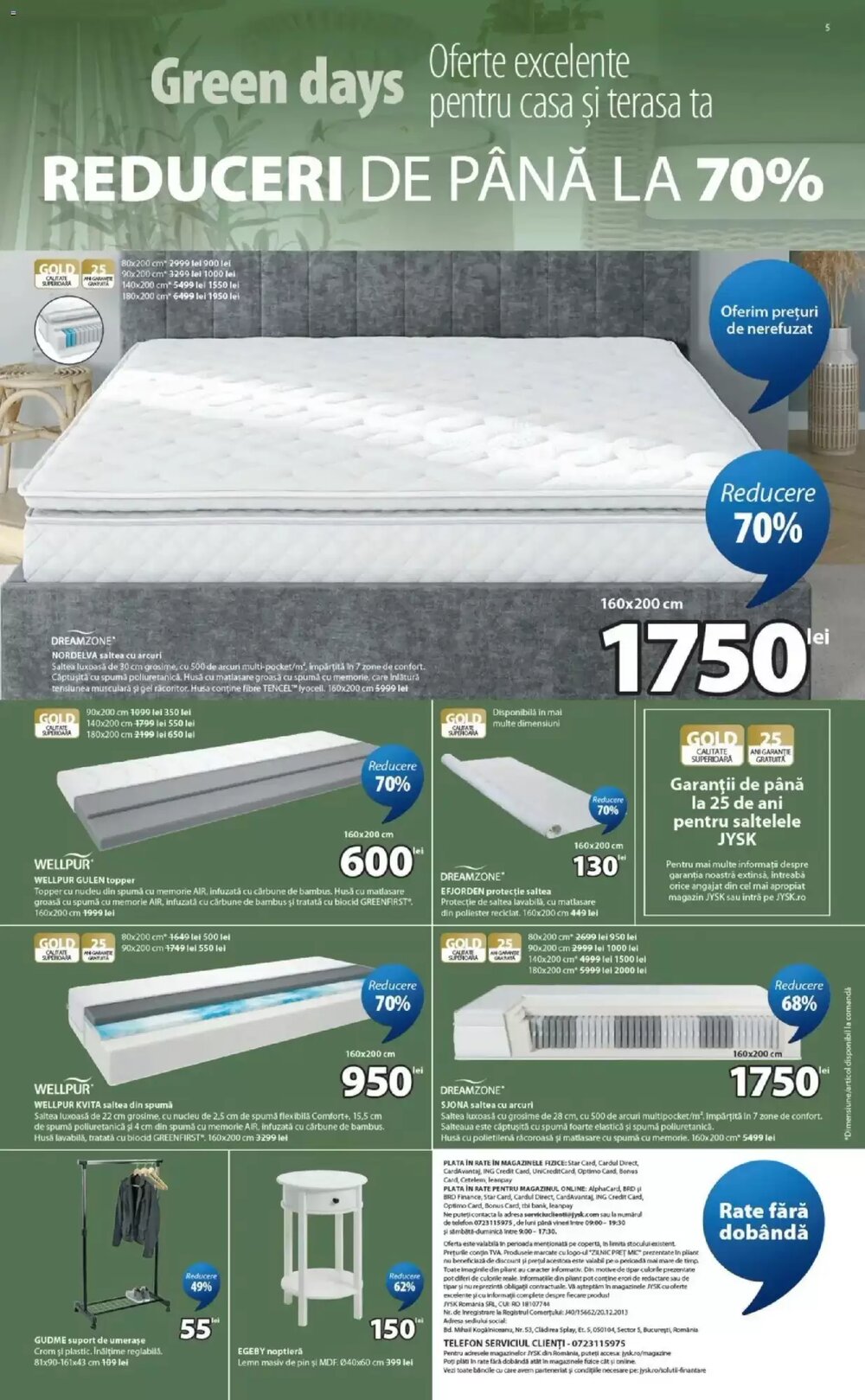 Catalogul cu oferte JYSK valabil de la 15.04.2026 - Pagina 5.