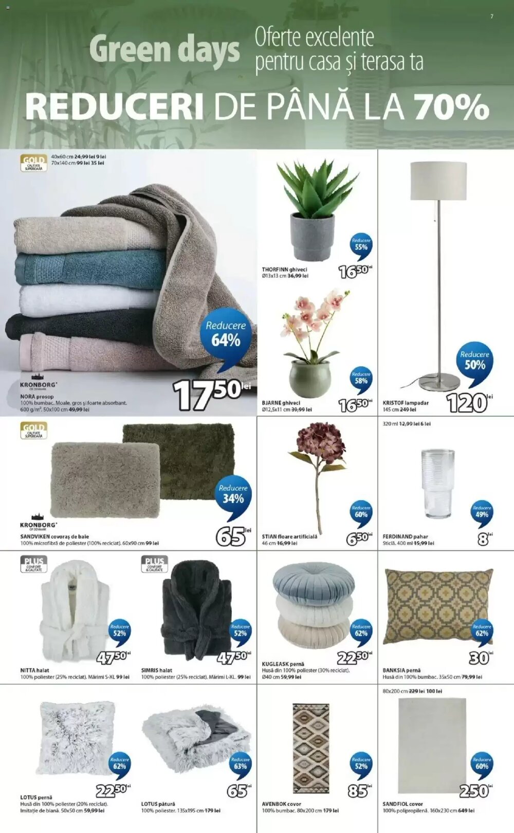 Catalogul cu oferte JYSK valabil de la 15.04.2026 - Pagina 7.