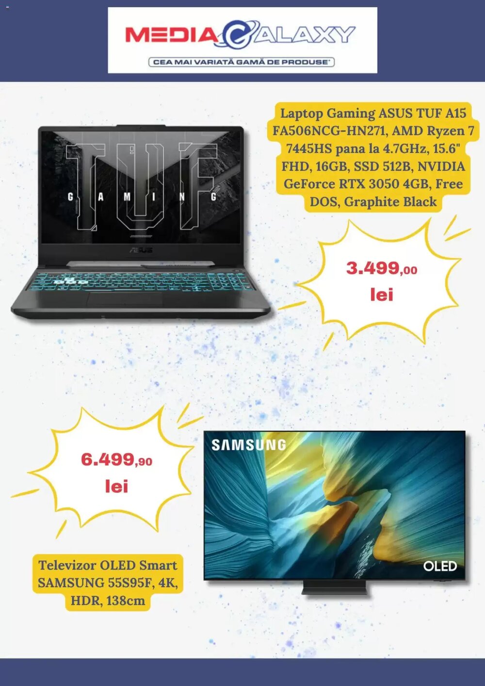 Catalogul cu oferte Media Galaxy valabil de la 15.04.2026 - Pagina 3.