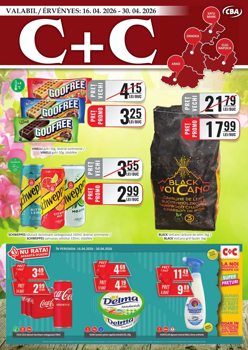 Catalogul cu oferte CBA valabil de la 16.04.2026 - Pagina 1.