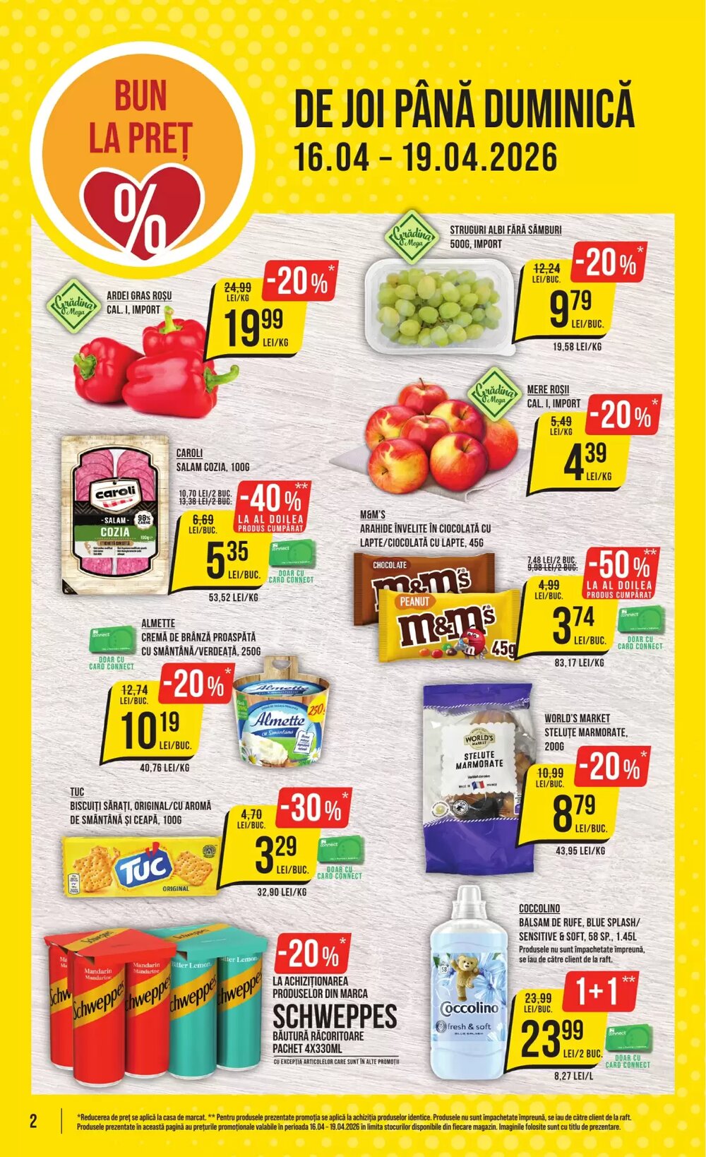 Catalogul cu oferte Mega Image valabil de la 16.04.2026 - Pagina 2.