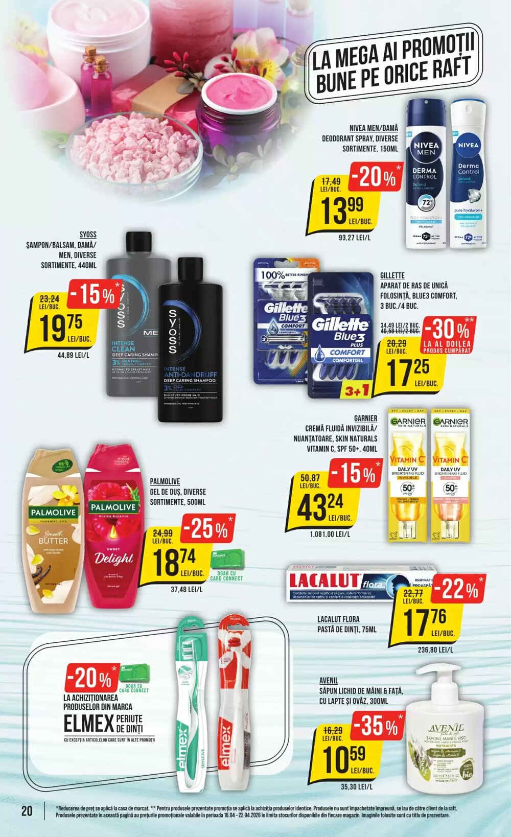 Catalogul cu oferte Mega Image valabil de la 16.04.2026 - Pagina 20.