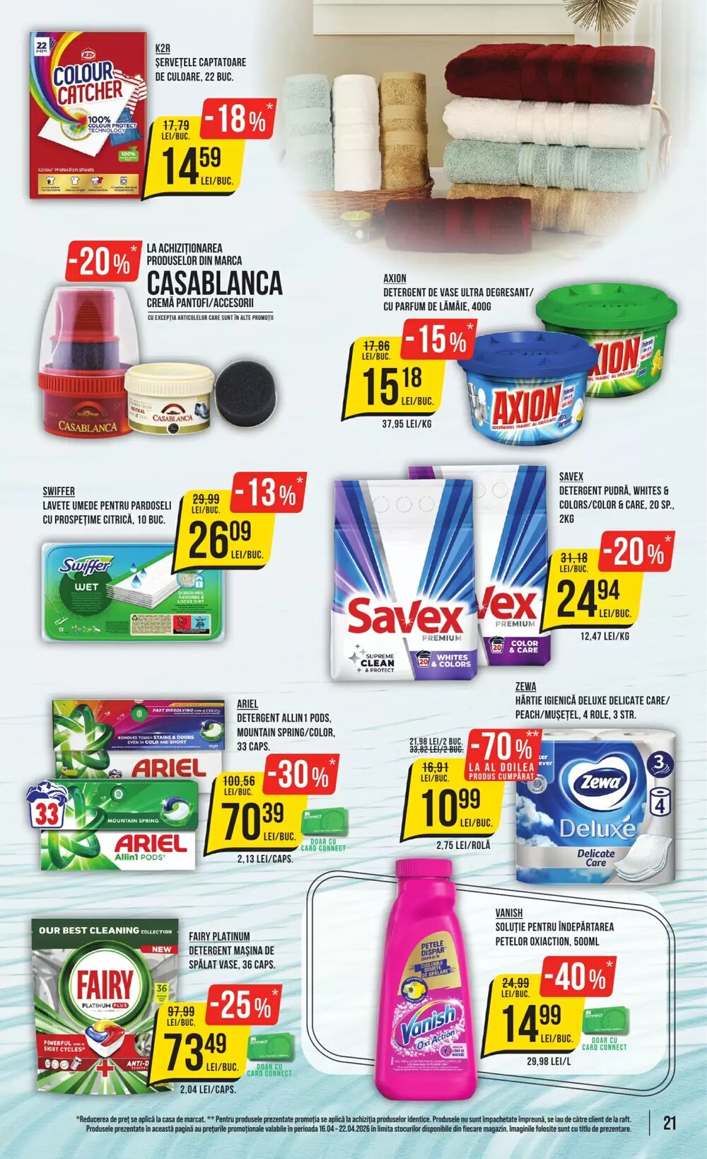 Catalogul cu oferte Mega Image valabil de la 16.04.2026 - Pagina 21.