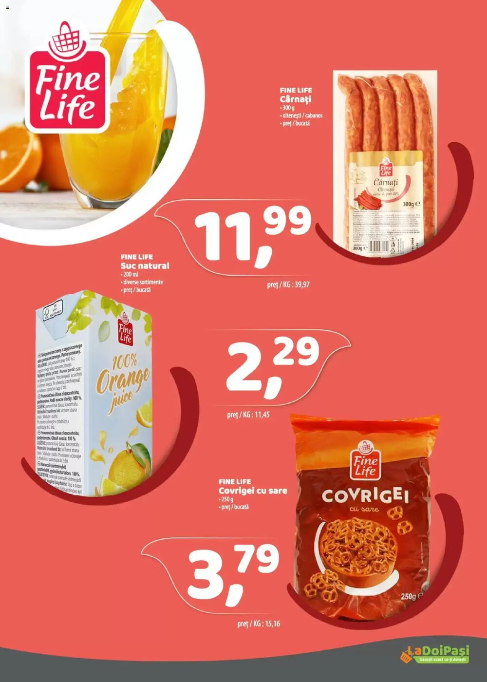 Catalogul cu oferte La Doi Pasi valabil de la 16.04.2026 - Pagina 12.