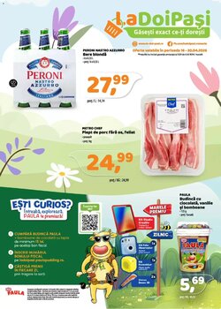 Catalogul cu oferte La Doi Pasi valabil de la 16.04.2026