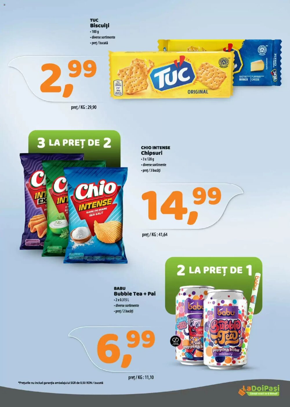 Catalogul cu oferte La Doi Pasi valabil de la 16.04.2026 - Pagina 6.