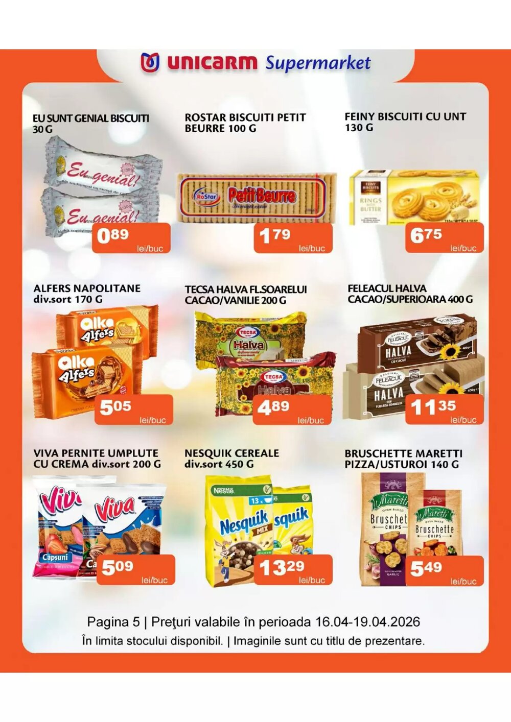 Catalogul cu oferte Unicarm valabil de la 16.04.2026 - Pagina 4.