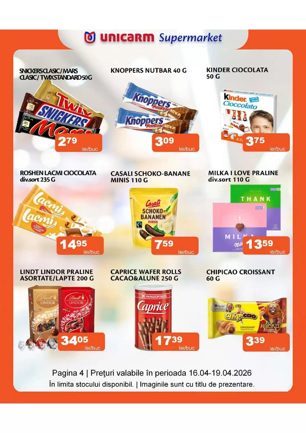 Catalogul cu oferte Unicarm valabil de la 16.04.2026 - Pagina 5.