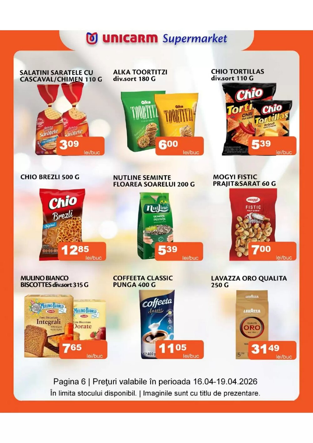 Catalogul cu oferte Unicarm valabil de la 16.04.2026 - Pagina 6.