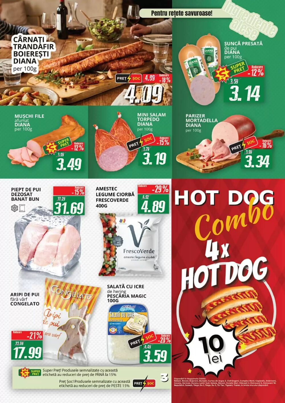 Catalogul cu oferte Diana Supermarket valabil de la 16.04.2026 - Pagina 3.