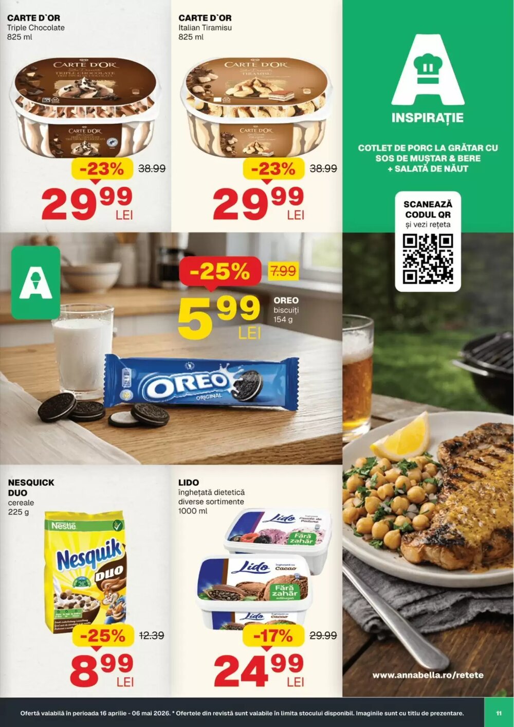 Catalogul cu oferte Annabella valabil de la 16.04.2026 - Pagina 11.