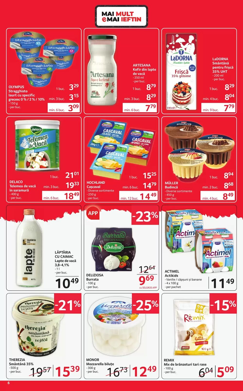 Catalogul cu oferte Selgros valabil de la 17.04.2026 - Pagina 6.