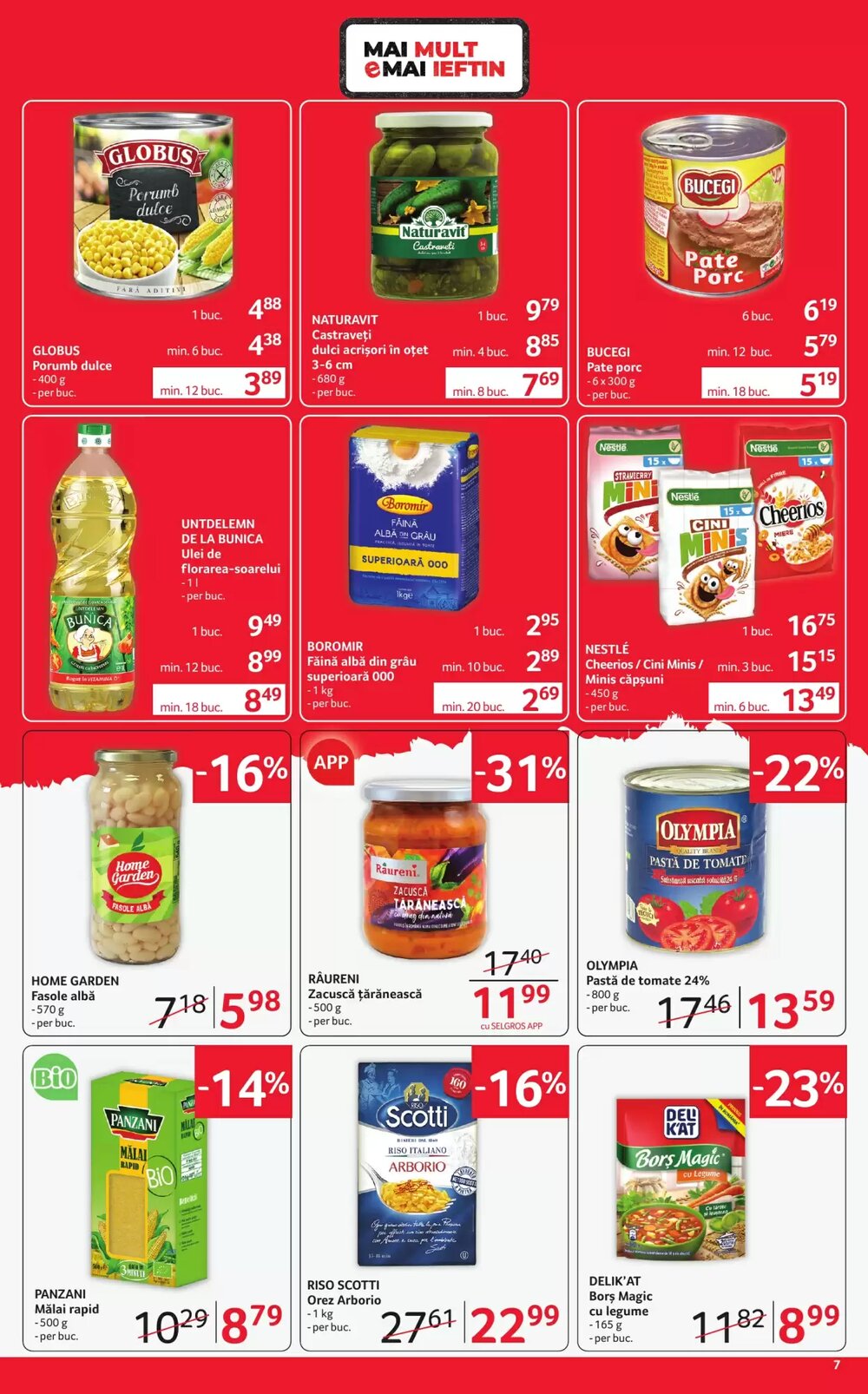Catalogul cu oferte Selgros valabil de la 17.04.2026 - Pagina 7.