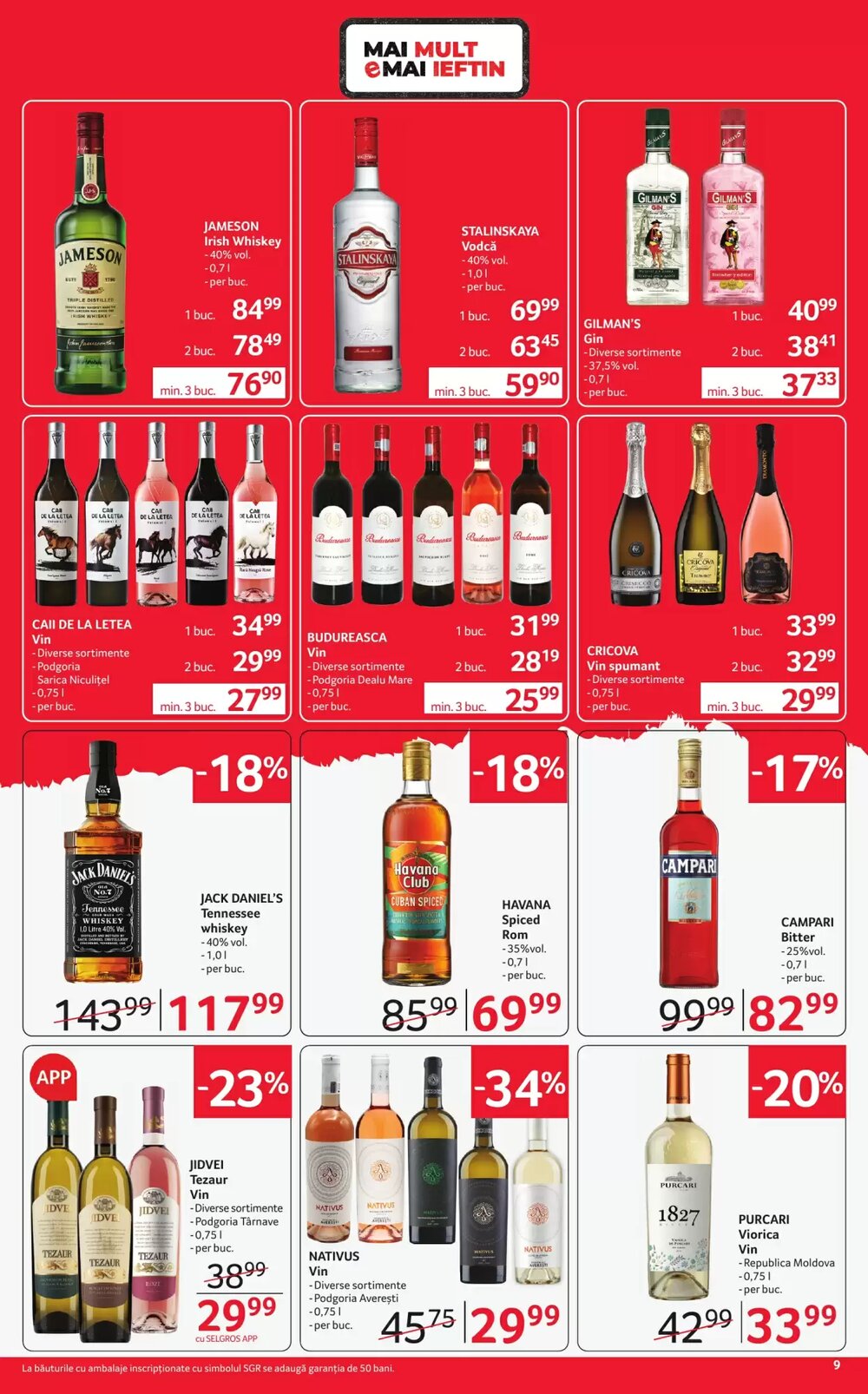 Catalogul cu oferte Selgros valabil de la 17.04.2026 - Pagina 9.