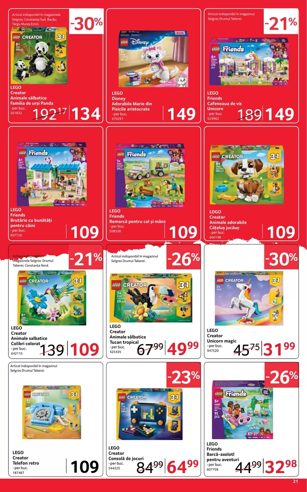 Catalogul cu oferte Selgros valabil de la 17.04.2026 - Pagina 21.