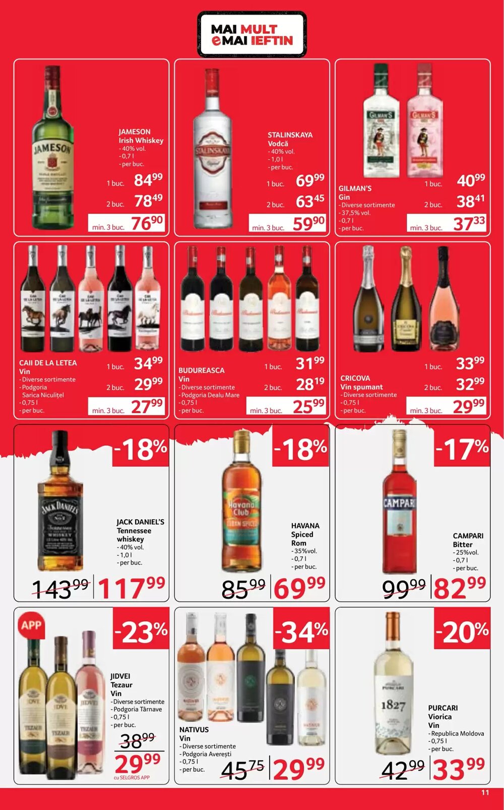 Catalogul cu oferte Selgros valabil de la 17.04.2026 - Pagina 11.