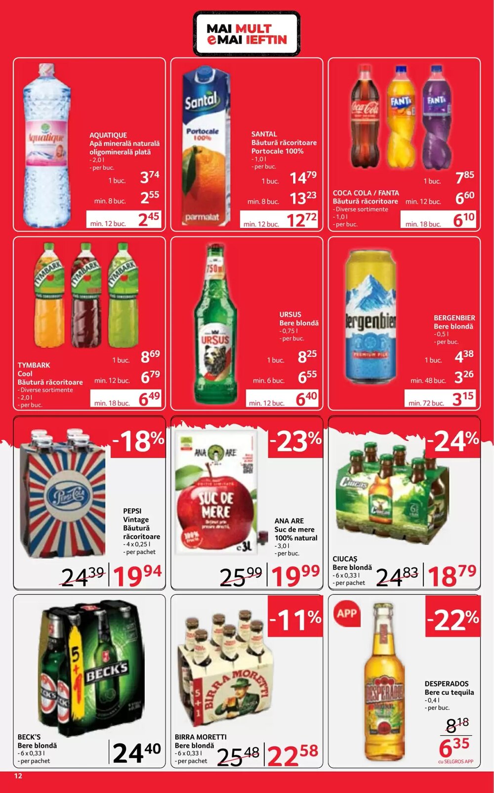 Catalogul cu oferte Selgros valabil de la 17.04.2026 - Pagina 12.