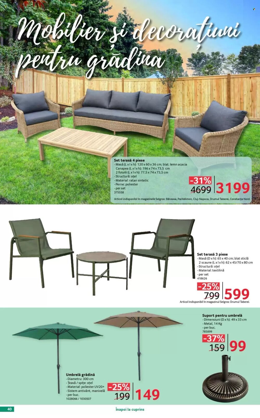 Catalogul cu oferte Selgros valabil de la 17.04.2026 - Pagina 40.