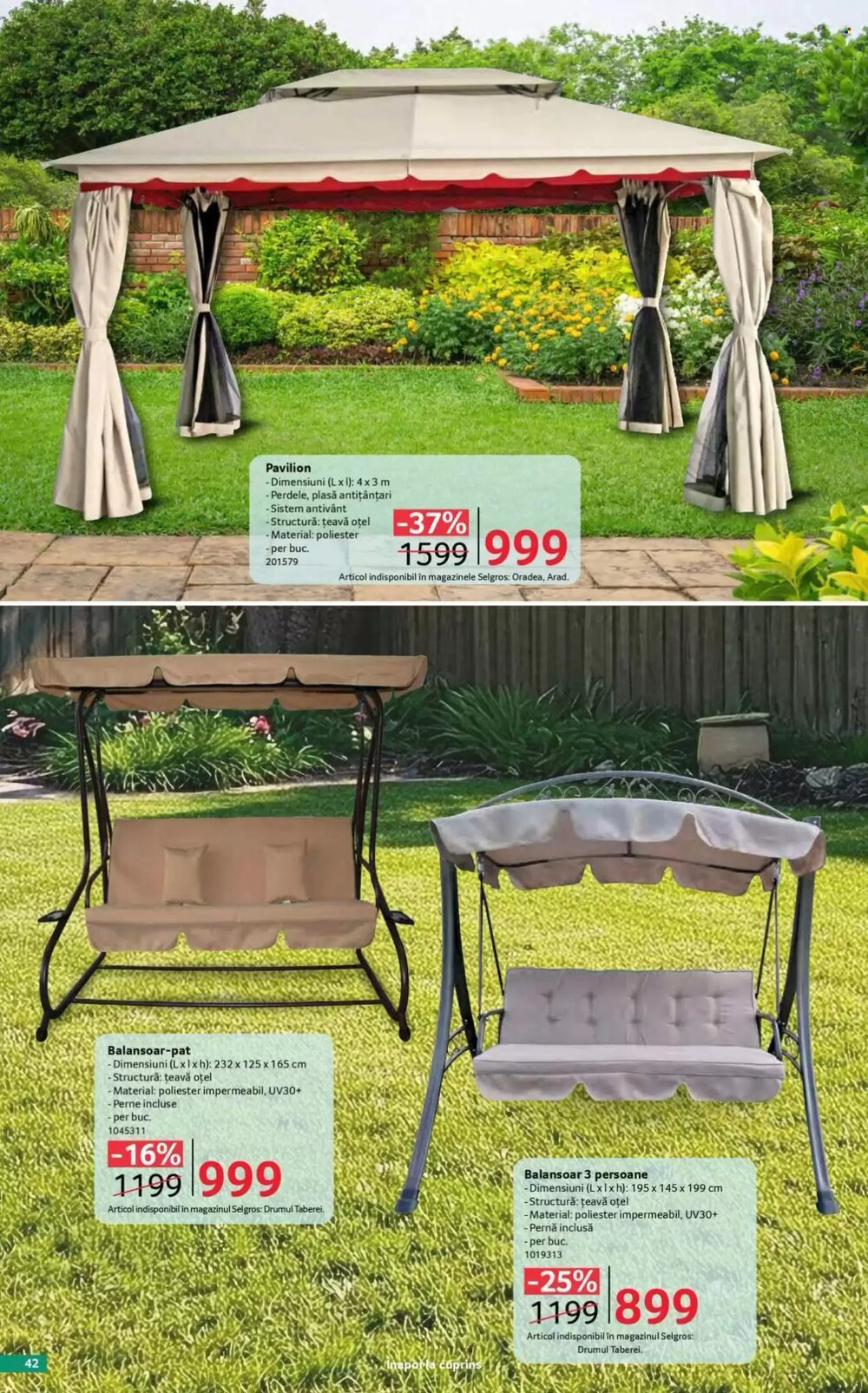 Catalogul cu oferte Selgros valabil de la 17.04.2026 - Pagina 42.