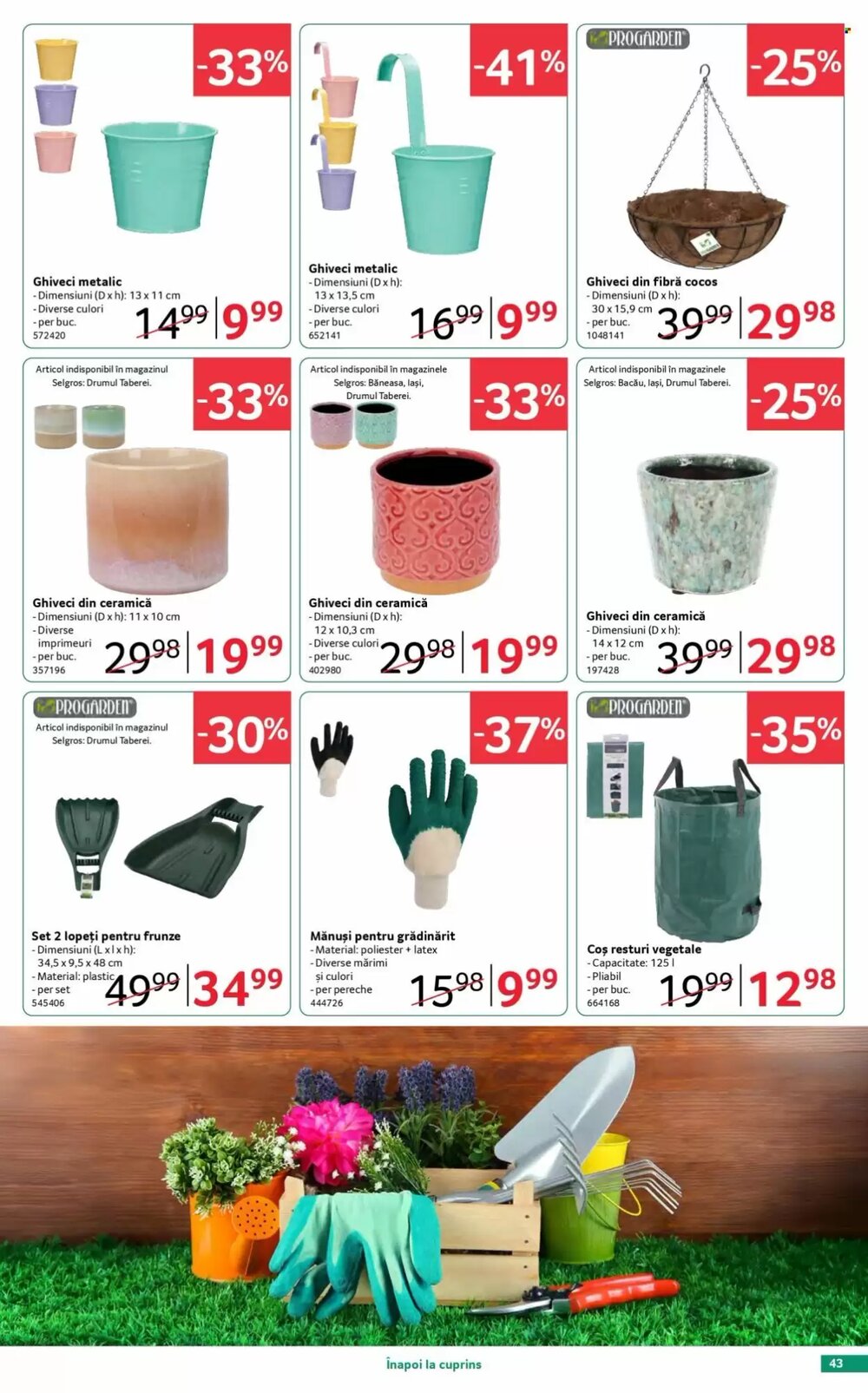 Catalogul cu oferte Selgros valabil de la 17.04.2026 - Pagina 43.