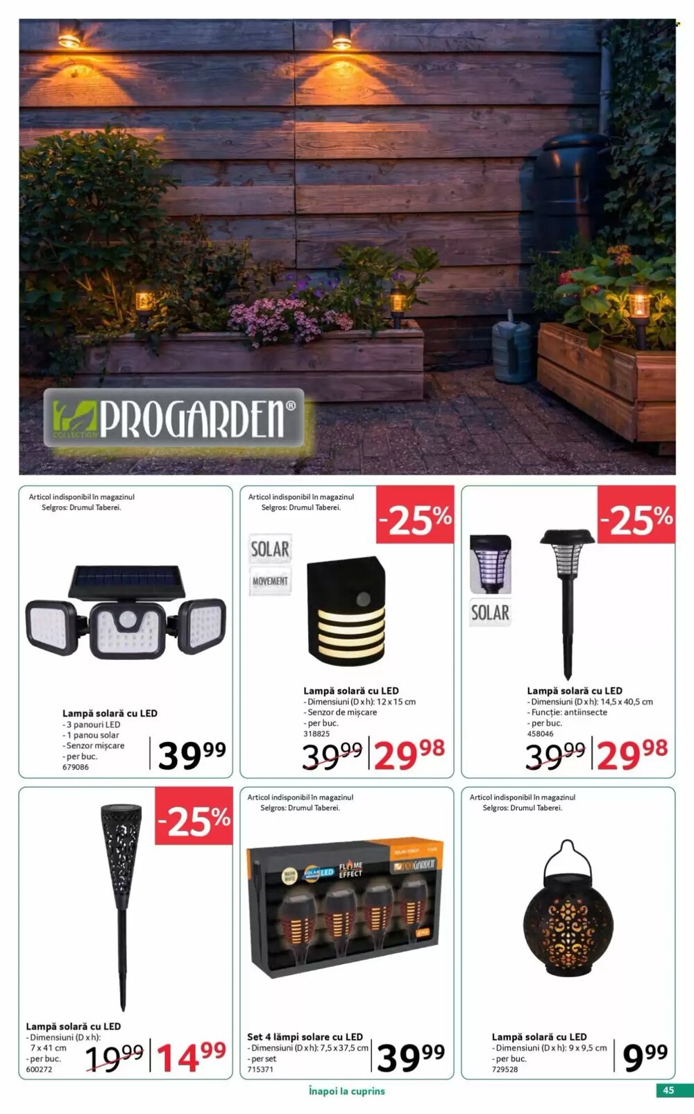Catalogul cu oferte Selgros valabil de la 17.04.2026 - Pagina 45.