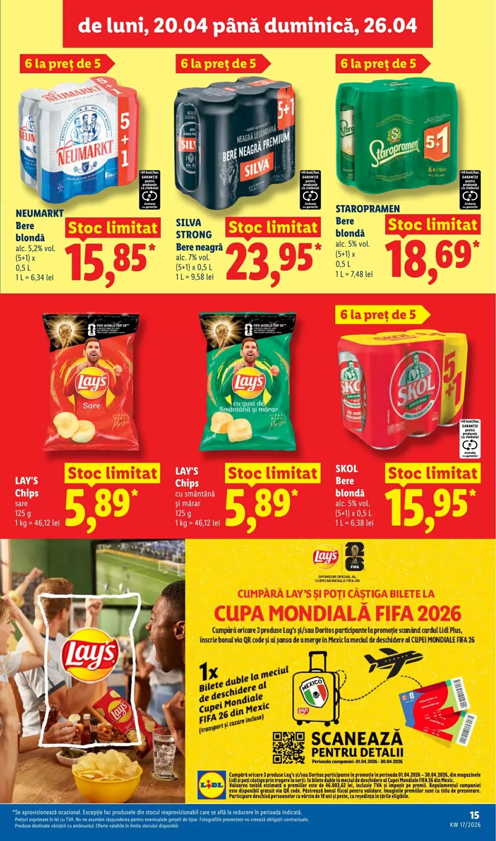 Catalogul cu oferte Lidl valabil de la 20.04.2026 - Pagina 15.