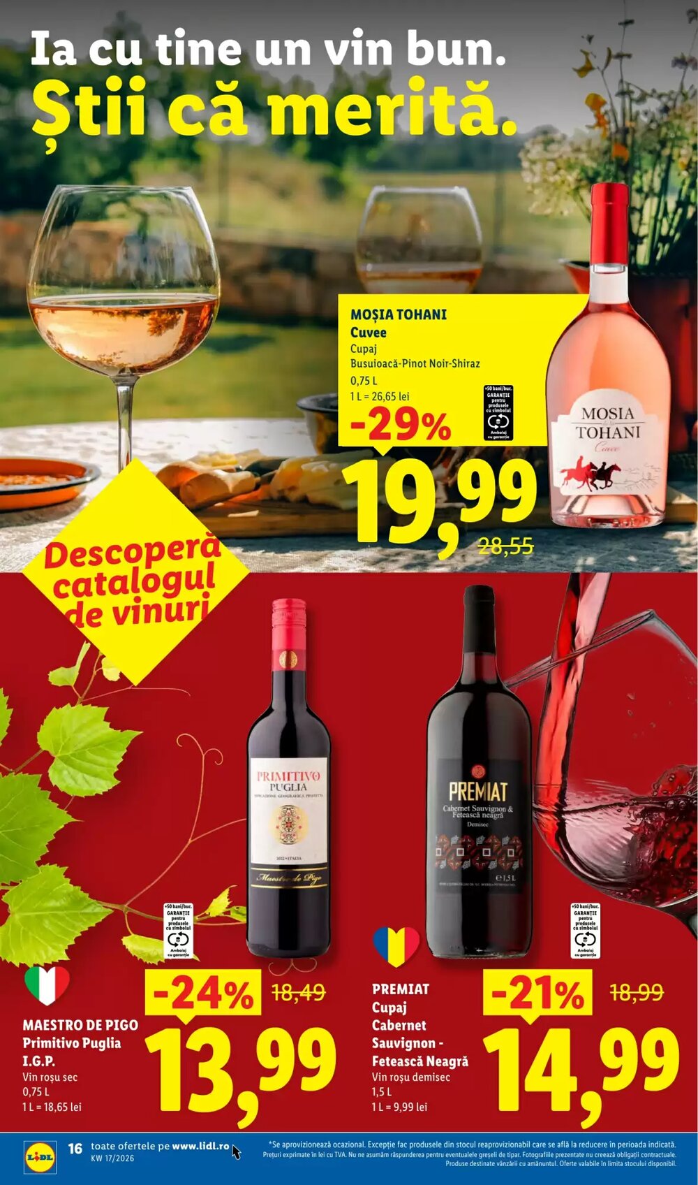 Catalogul cu oferte Lidl valabil de la 20.04.2026 - Pagina 16.