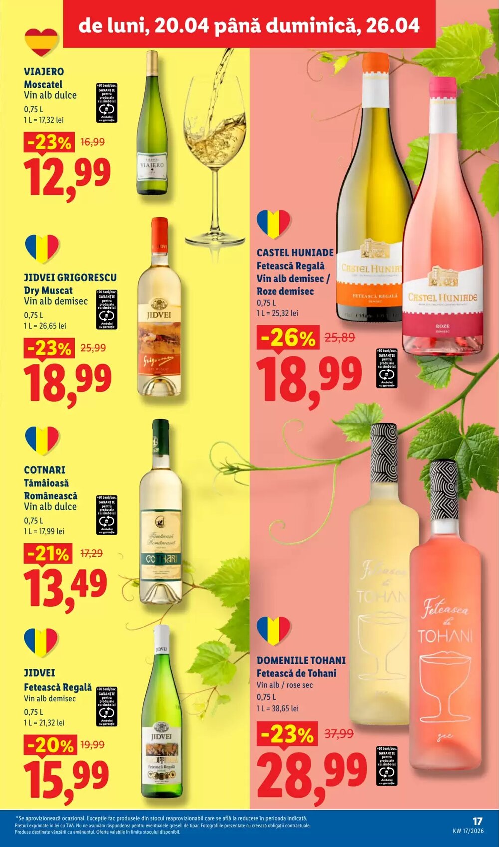 Catalogul cu oferte Lidl valabil de la 20.04.2026 - Pagina 17.