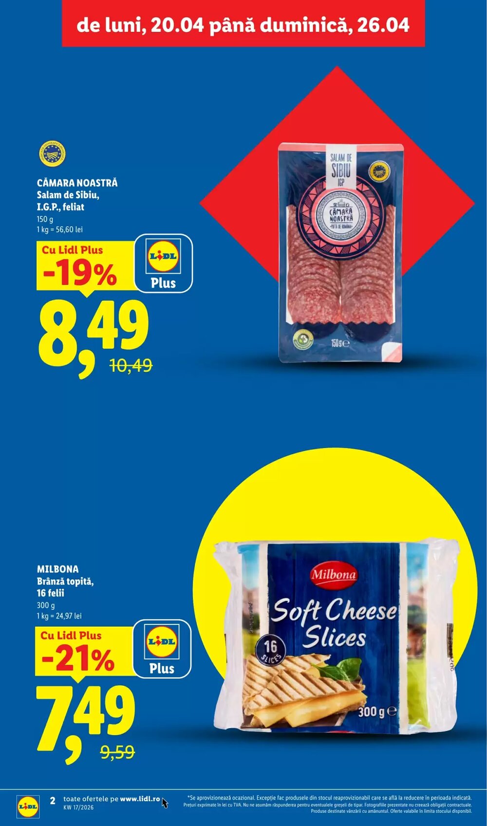 Catalogul cu oferte Lidl valabil de la 20.04.2026 - Pagina 2.