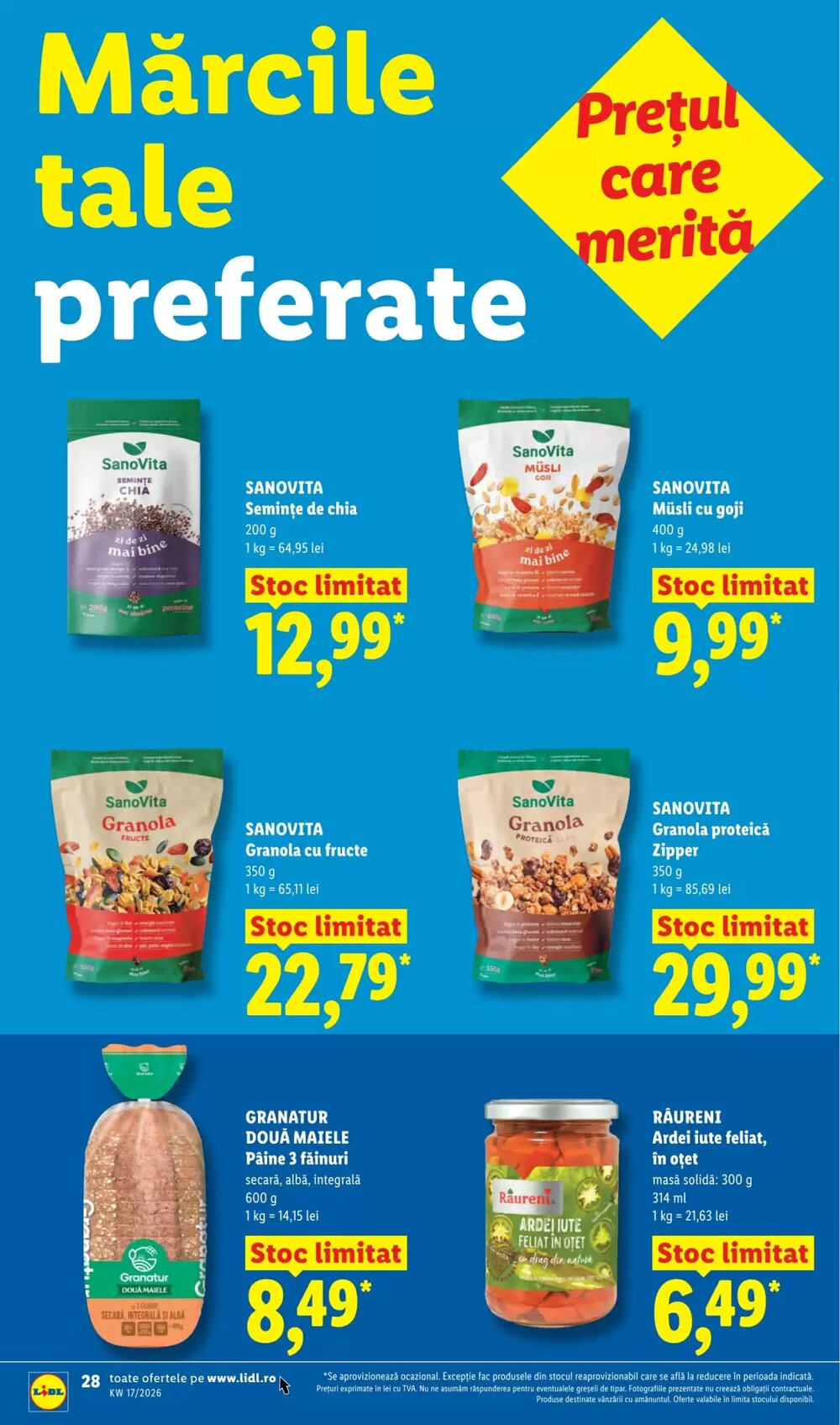 Catalogul cu oferte Lidl valabil de la 20.04.2026 - Pagina 28.