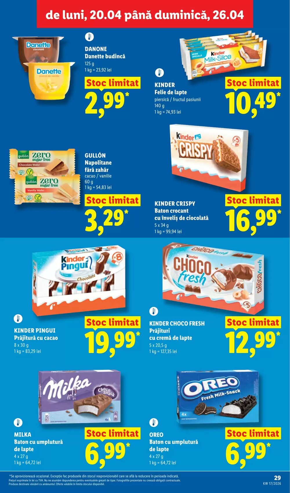 Catalogul cu oferte Lidl valabil de la 20.04.2026 - Pagina 29.