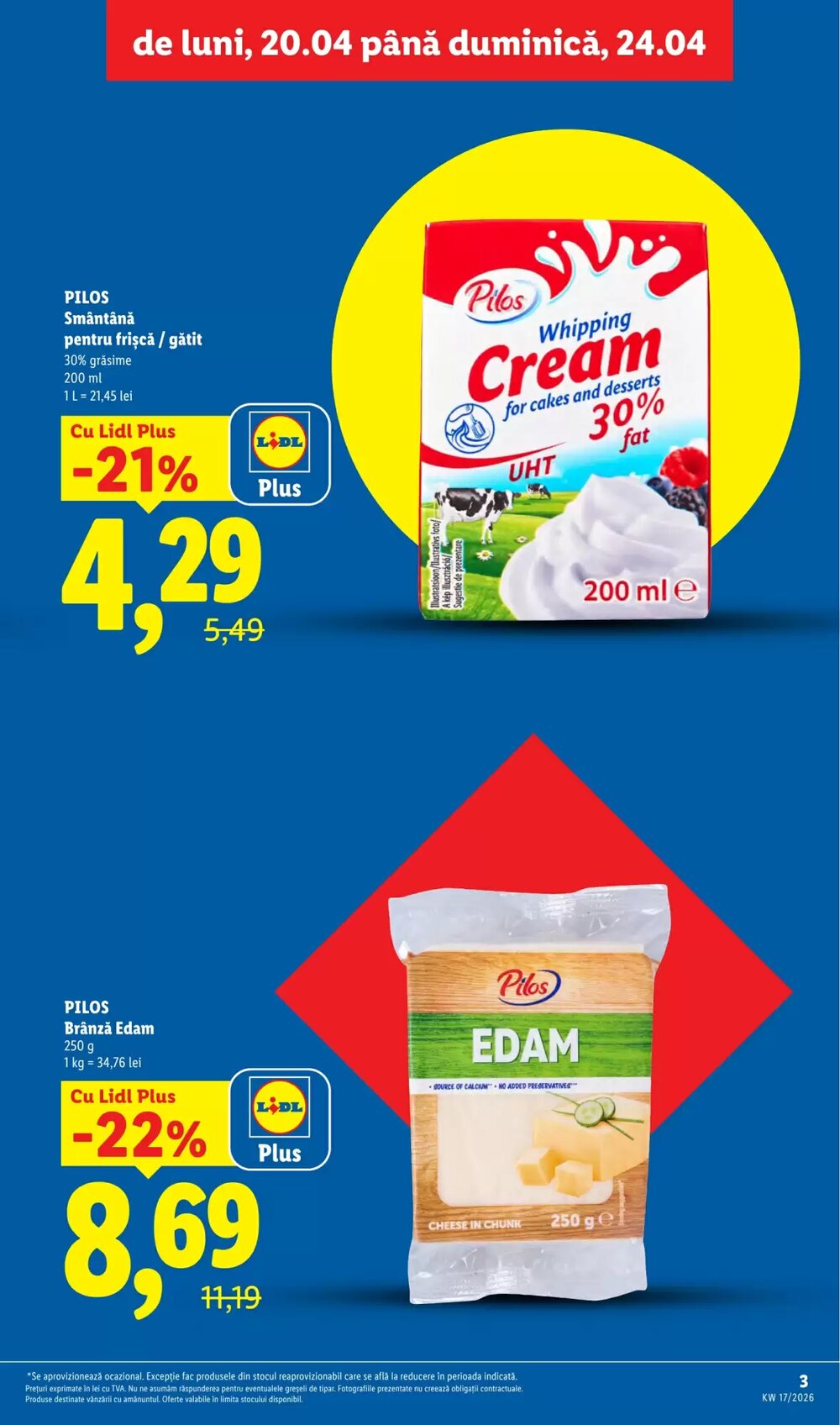 Catalogul cu oferte Lidl valabil de la 20.04.2026 - Pagina 3.