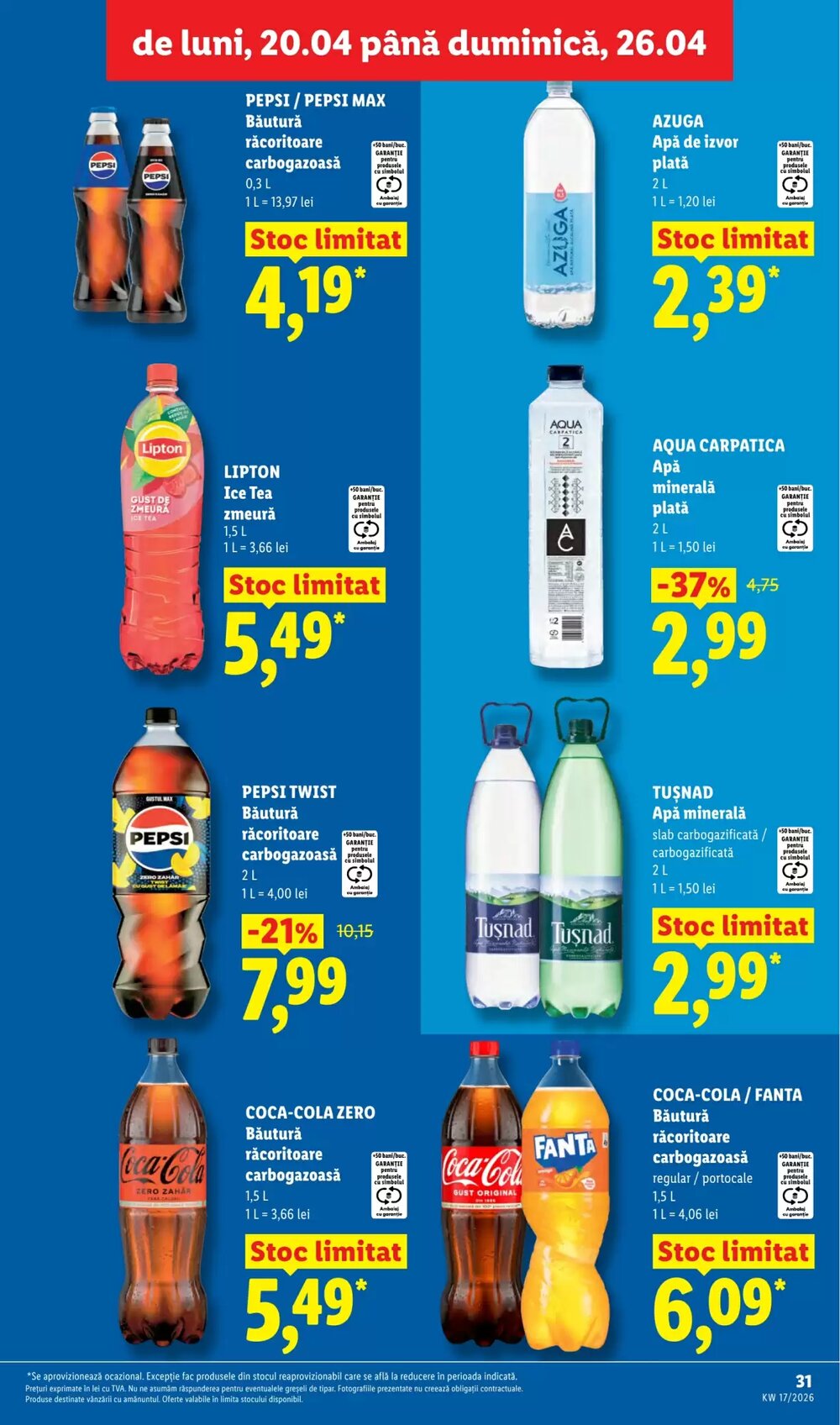 Catalogul cu oferte Lidl valabil de la 20.04.2026 - Pagina 31.