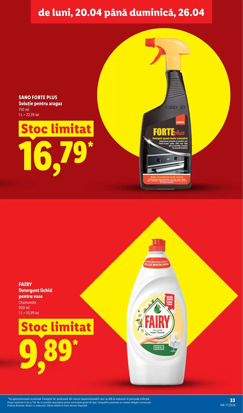 Catalogul cu oferte Lidl valabil de la 20.04.2026 - Pagina 33.