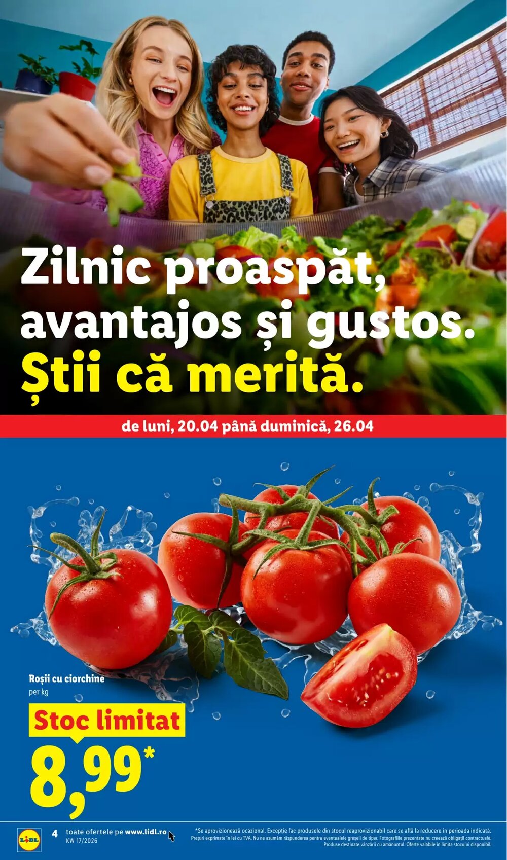 Catalogul cu oferte Lidl valabil de la 20.04.2026 - Pagina 4.