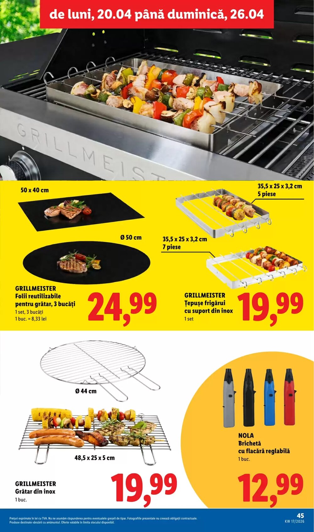 Catalogul cu oferte Lidl valabil de la 20.04.2026 - Pagina 45.