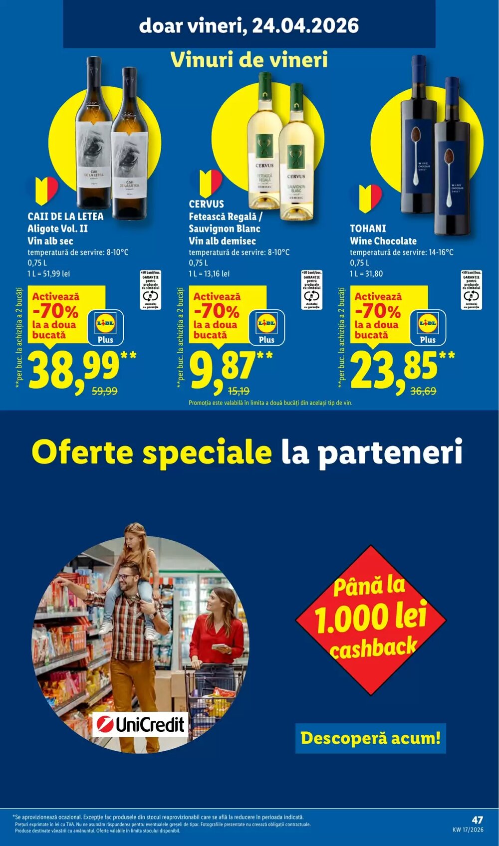 Catalogul cu oferte Lidl valabil de la 20.04.2026 - Pagina 47.
