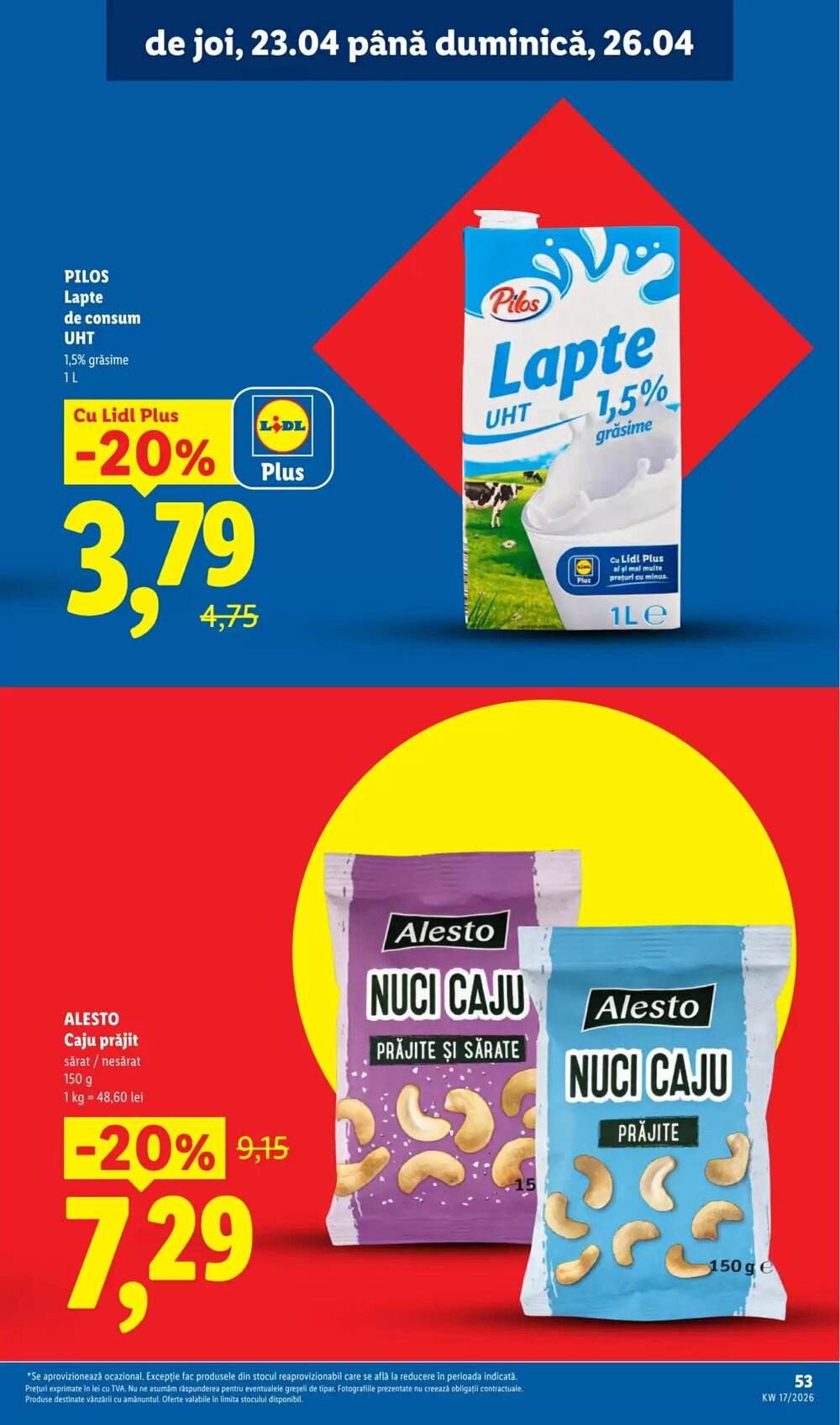 Catalogul cu oferte Lidl valabil de la 20.04.2026 - Pagina 53.