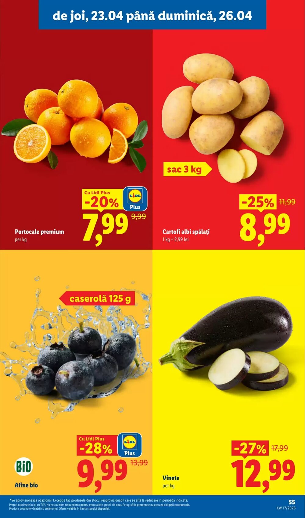 Catalogul cu oferte Lidl valabil de la 20.04.2026 - Pagina 55.