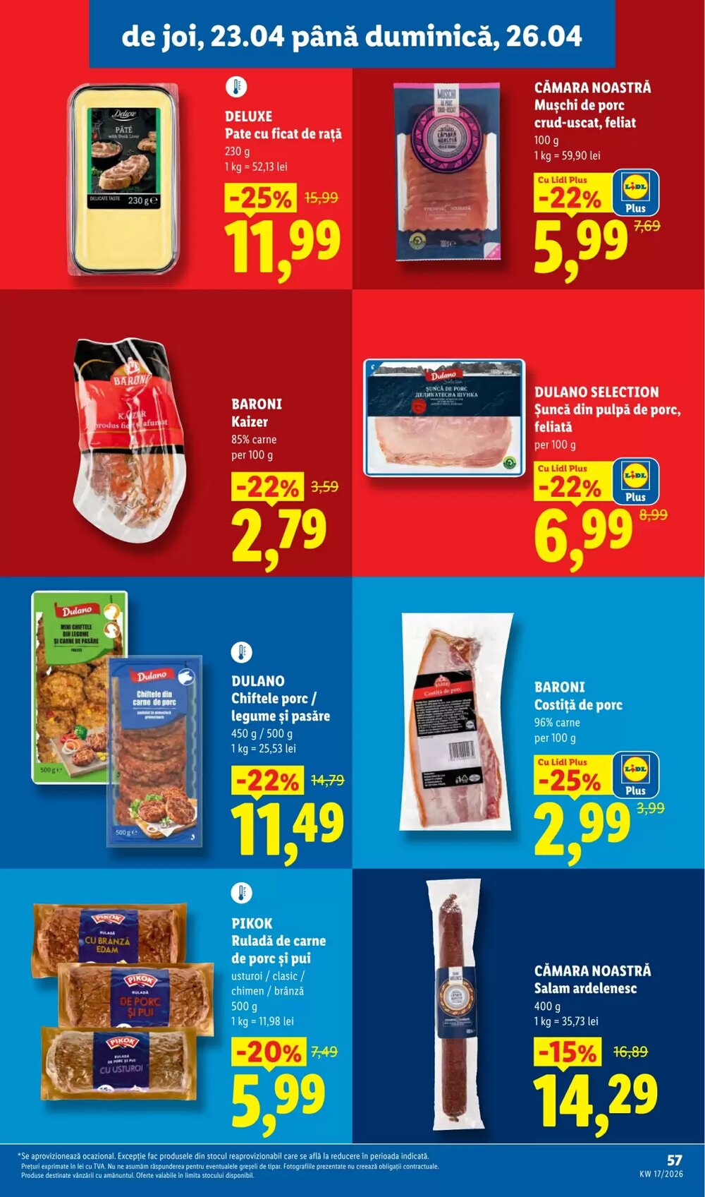 Catalogul cu oferte Lidl valabil de la 20.04.2026 - Pagina 57.