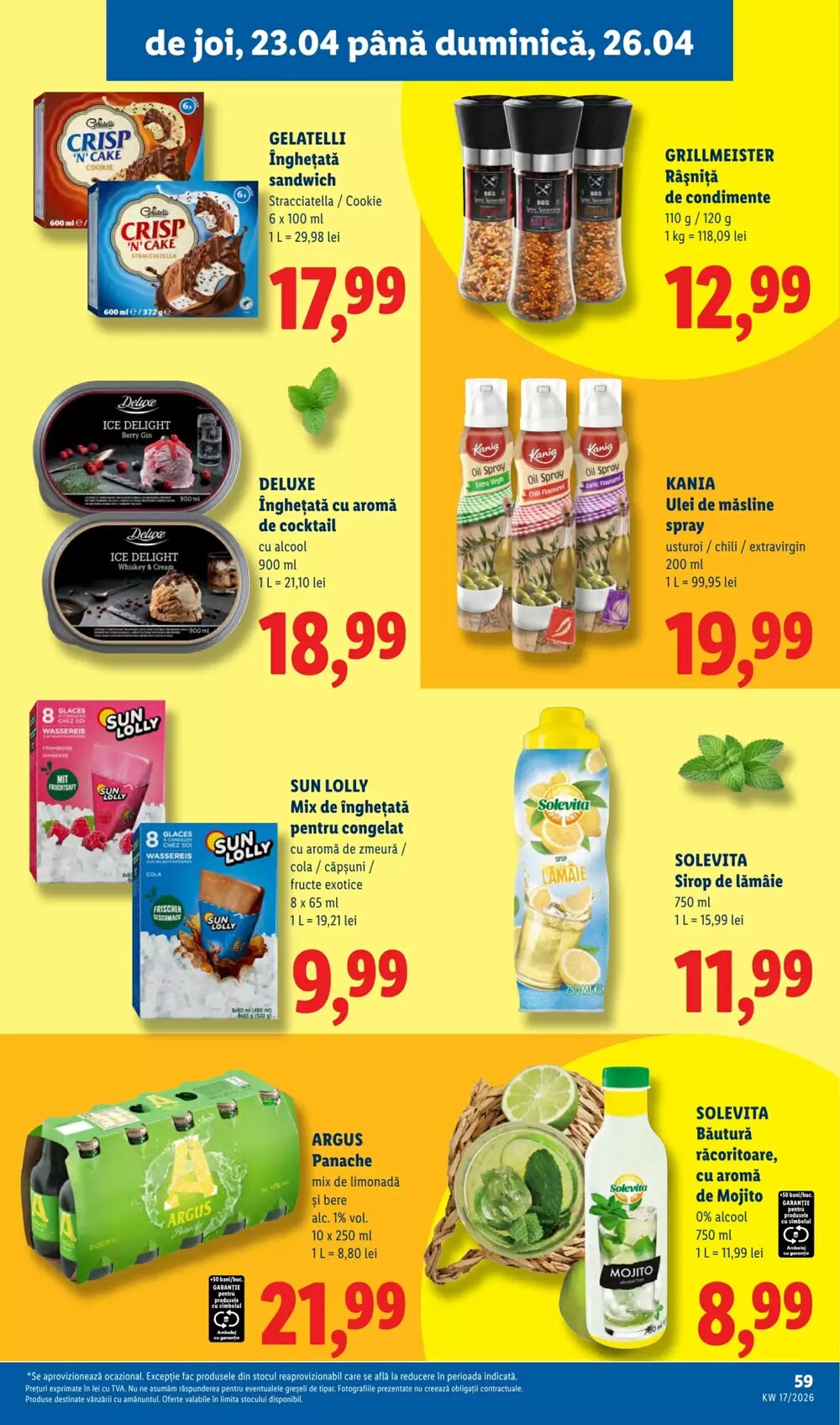 Catalogul cu oferte Lidl valabil de la 20.04.2026 - Pagina 59.