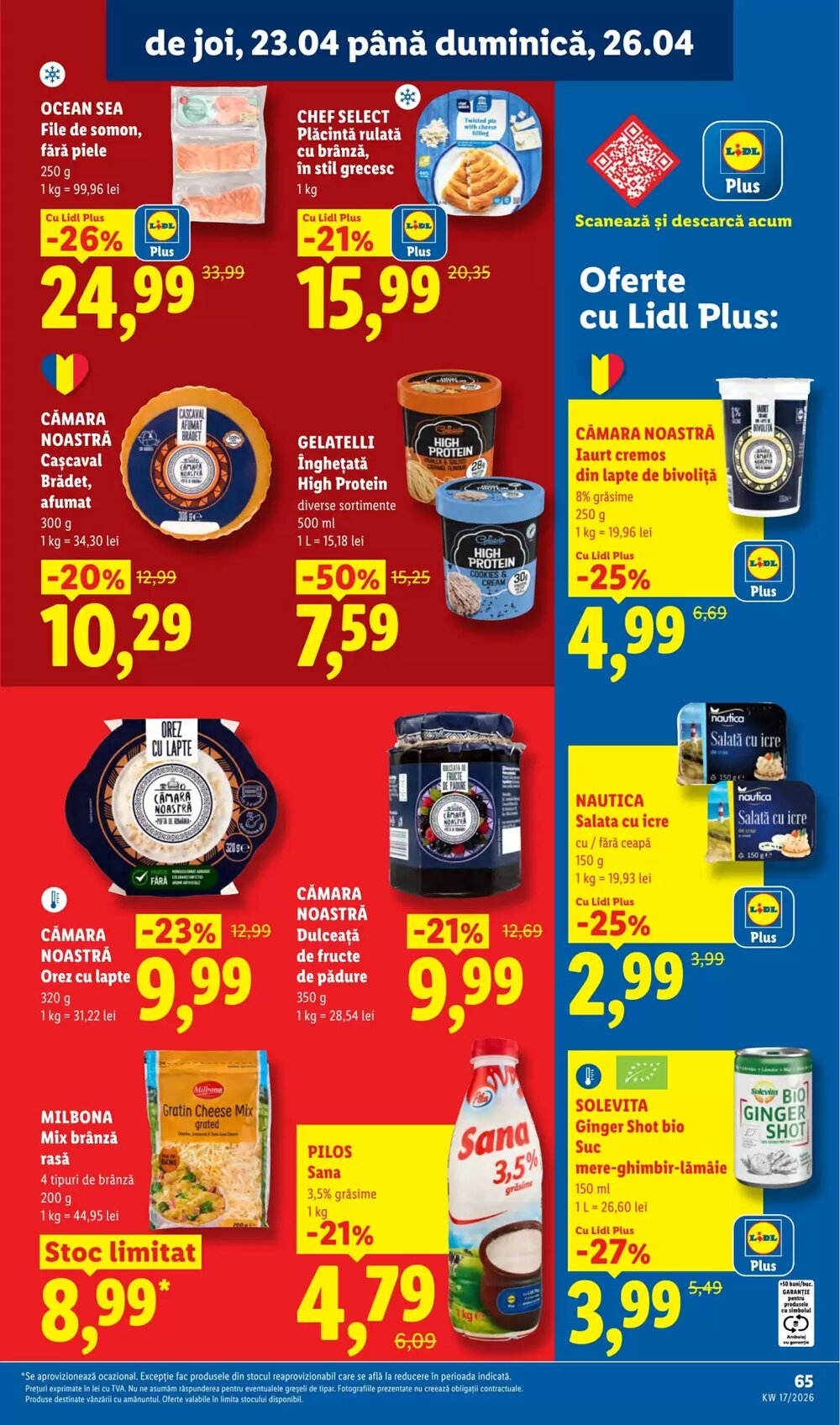 Catalogul cu oferte Lidl valabil de la 20.04.2026 - Pagina 65.