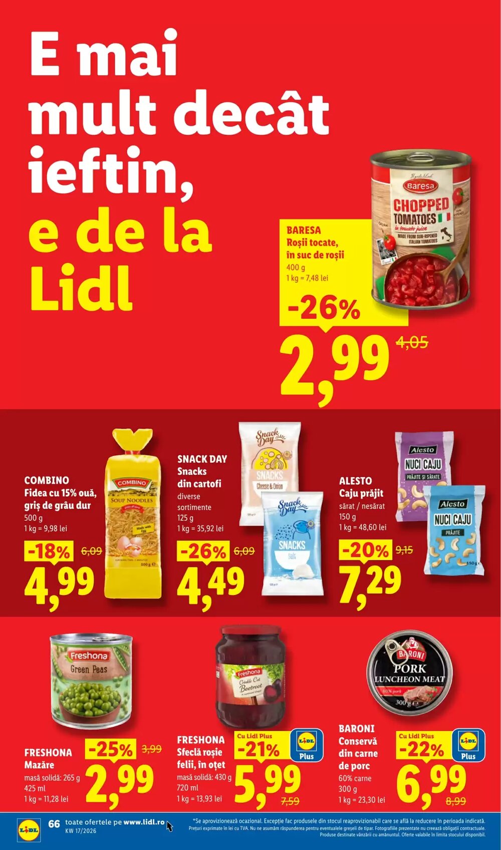 Catalogul cu oferte Lidl valabil de la 20.04.2026 - Pagina 66.